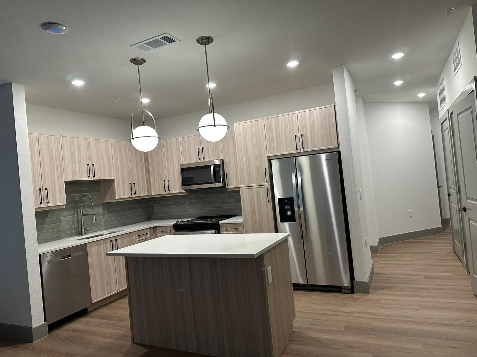 Finished kitchen and interior paint package