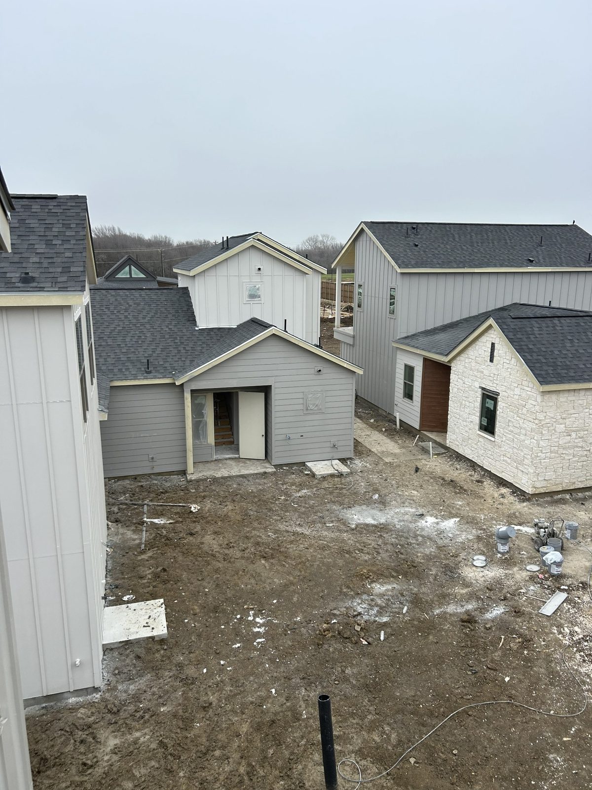 New construction residential community painting project