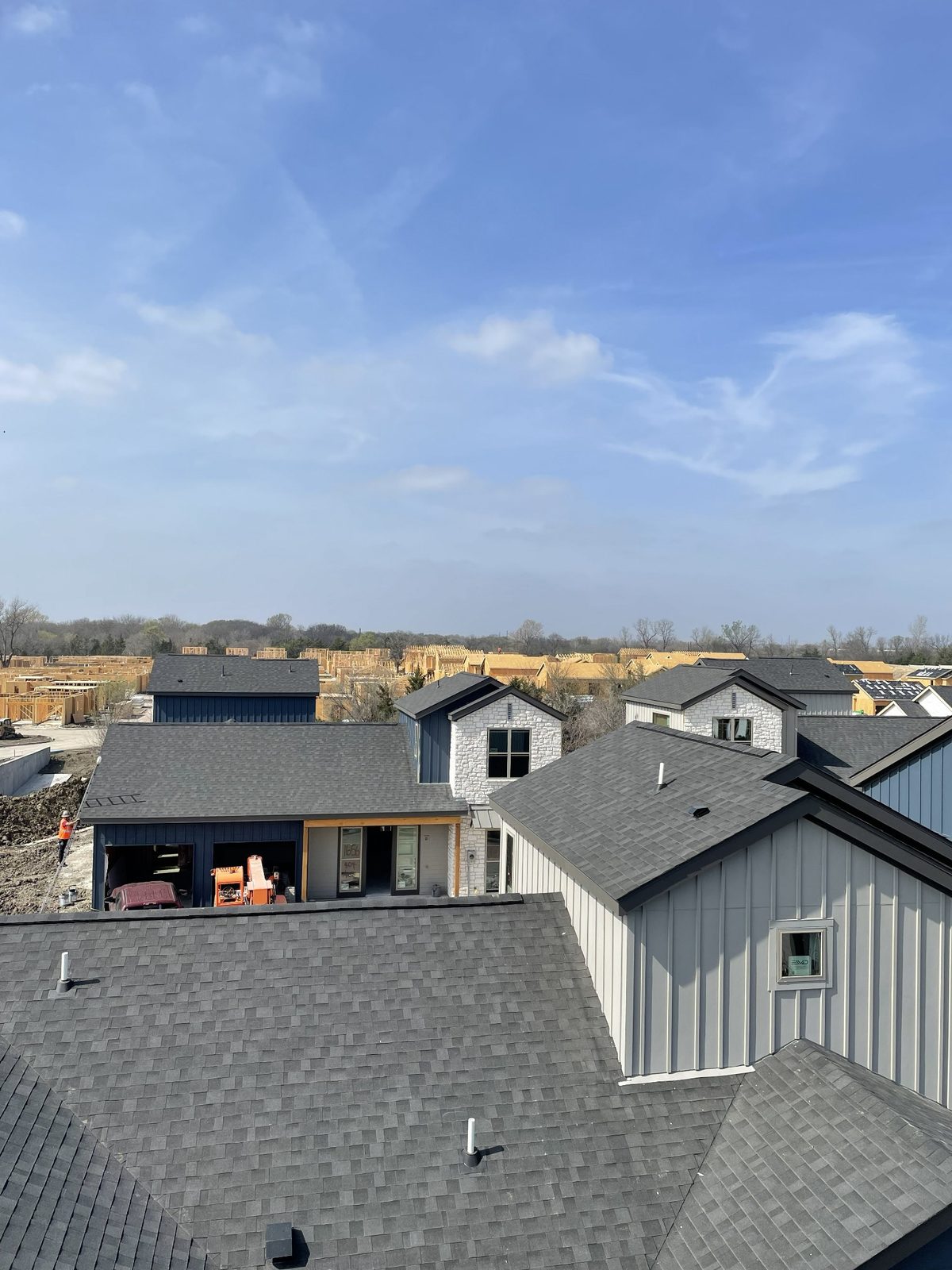 Large new construction community painting project