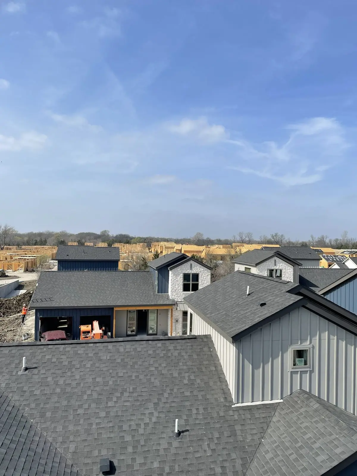 Large new construction community painting project
